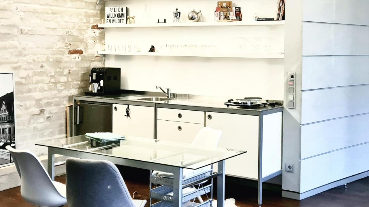 Appartamento Loft Im Hundertjaehrigen Backhaus Lipsia Esterno foto